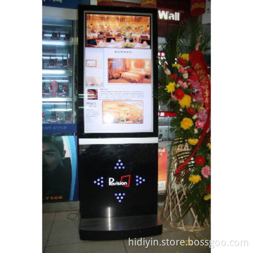 Hot sale 55 inch network wall/floor advertising player with CE/ROHS